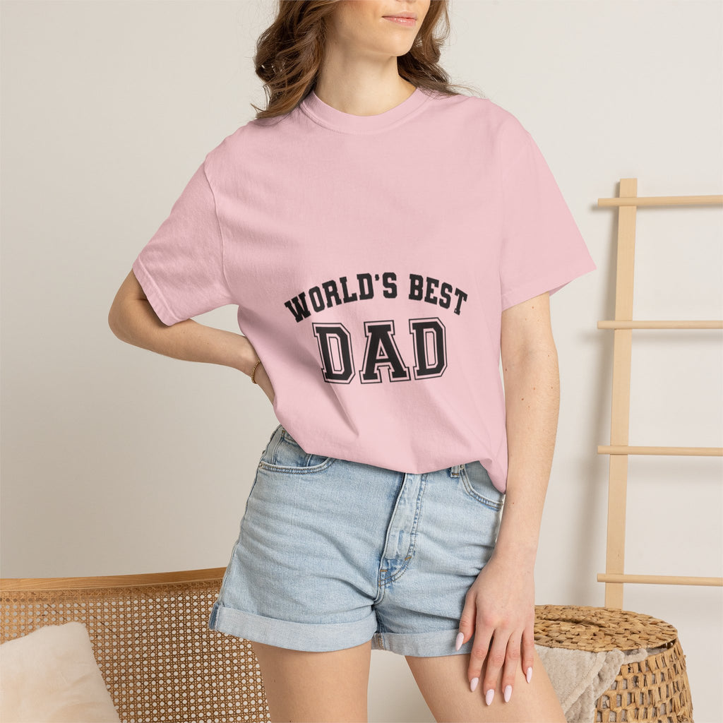 World's Best Dad T-Shirt — Classic Father's Day Gift