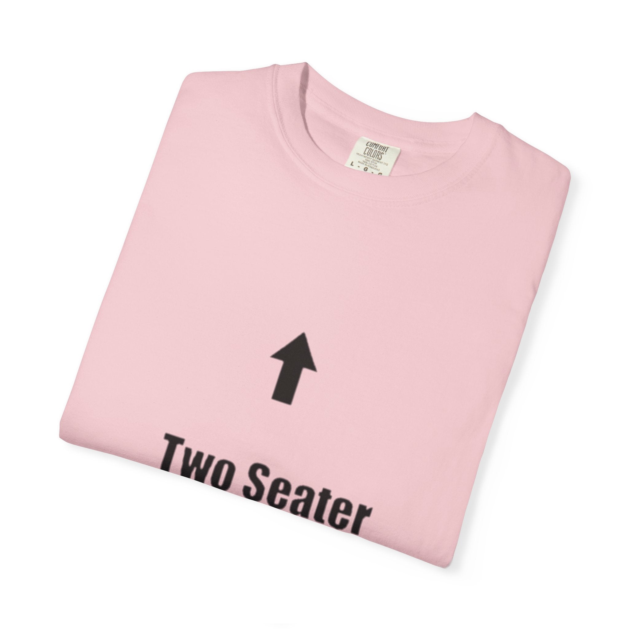 Two Seater T-Shirt — Funny Couples/Matching Tee with Up & Down Arrows