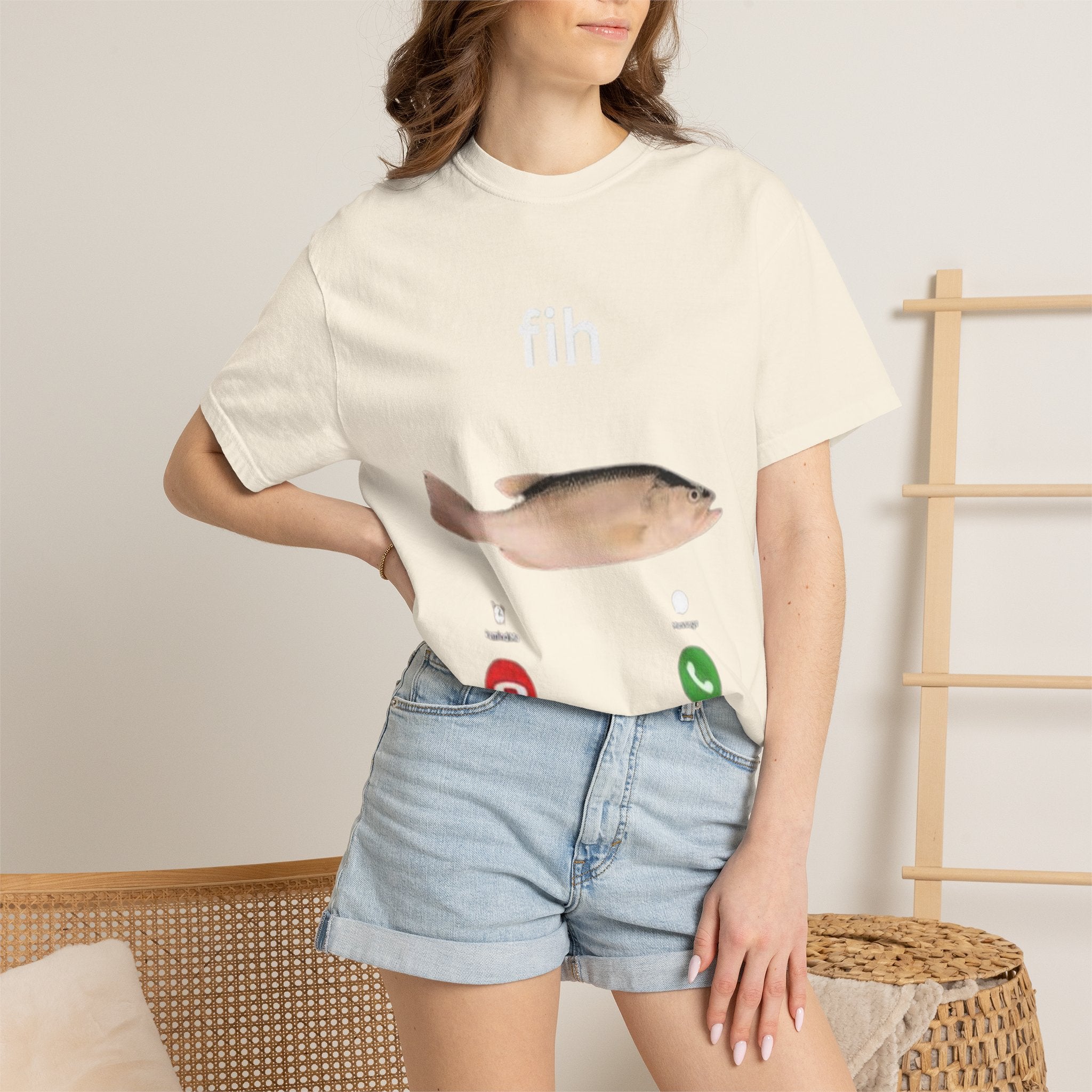Fish Incoming T-Shirt — Funny Incoming Call Graphic Tee