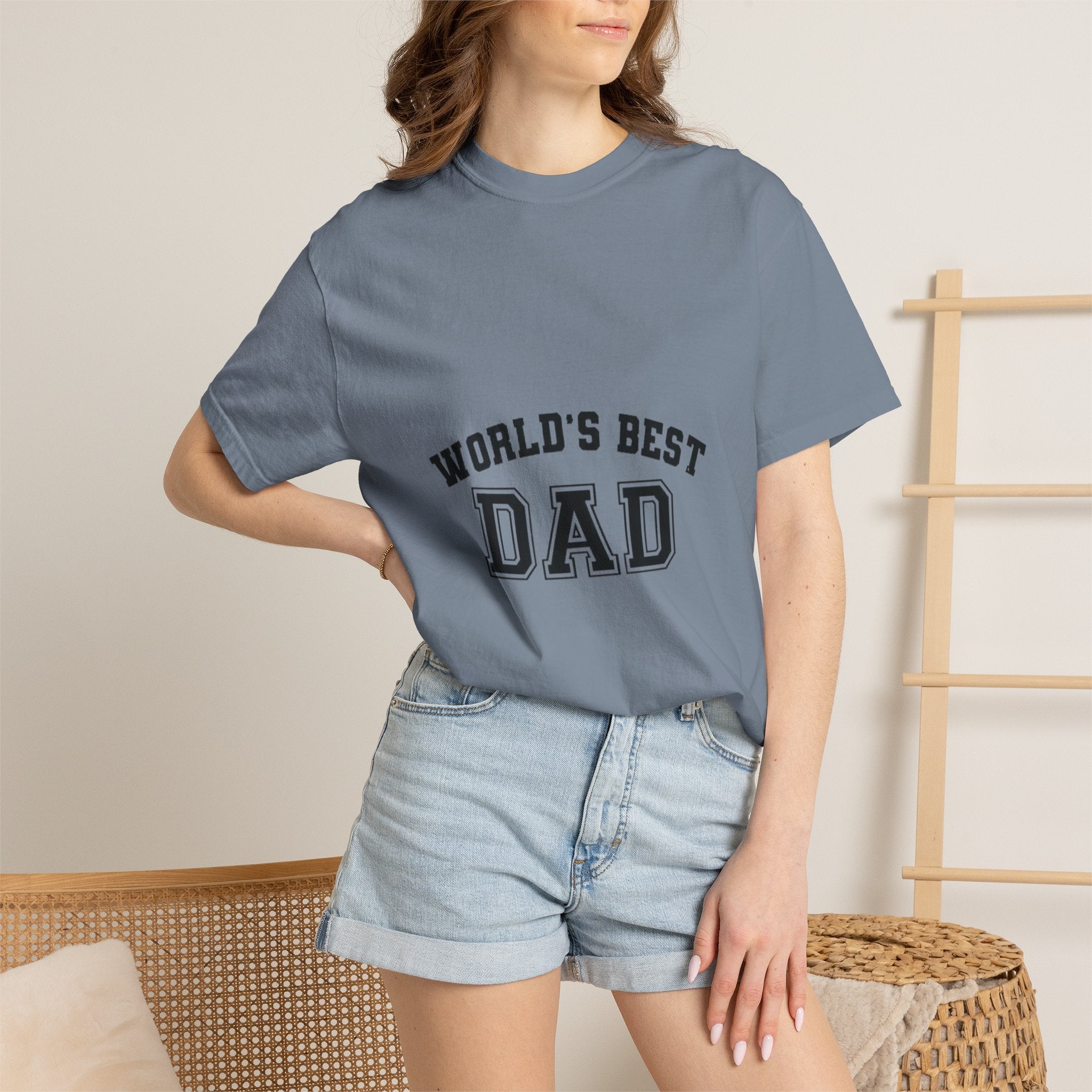 World's Best Dad T-Shirt — Classic Father's Day Gift