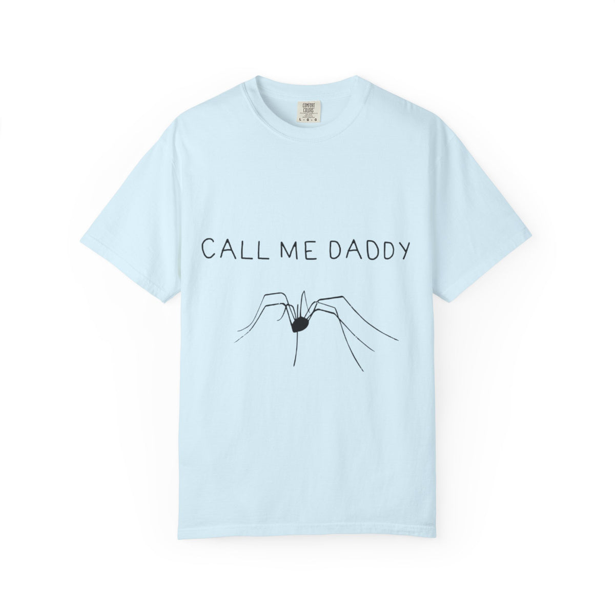 T-Shirt — "Call Me Daddy" Spider Line Art Tee
