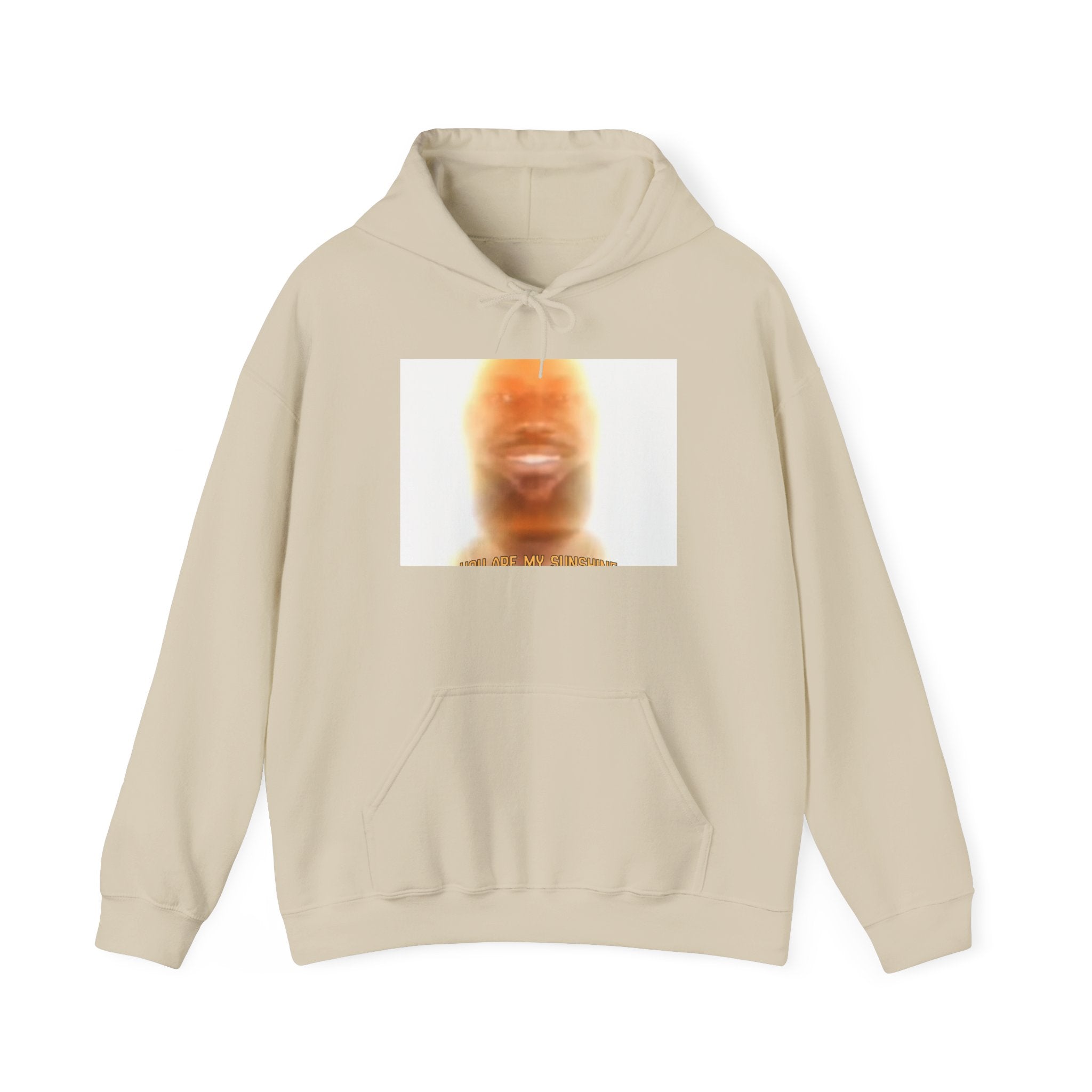 Hoodie — Ethereal Face Glow Graphic Hooded Sweatshirt