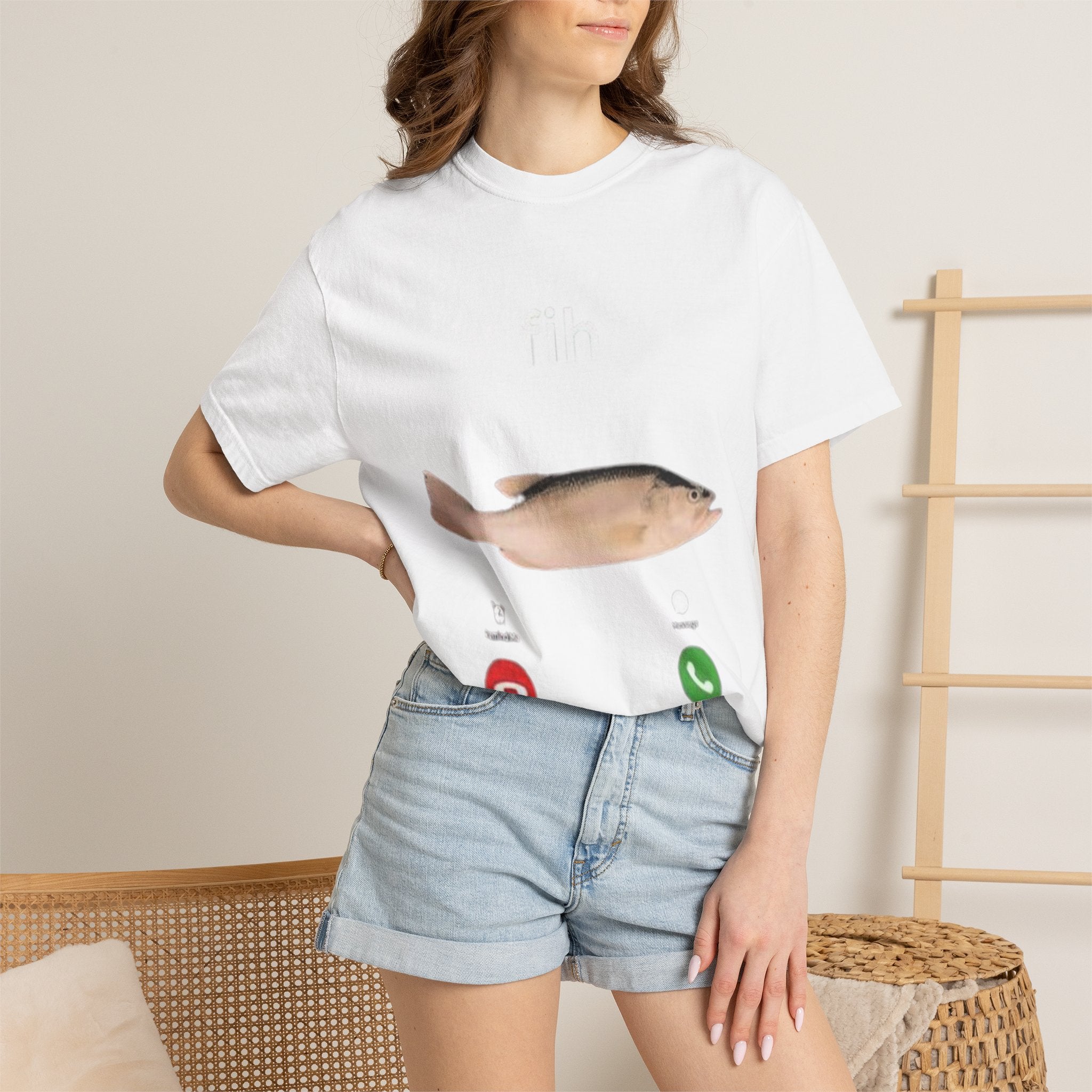 Fish Incoming T-Shirt — Funny Incoming Call Graphic Tee