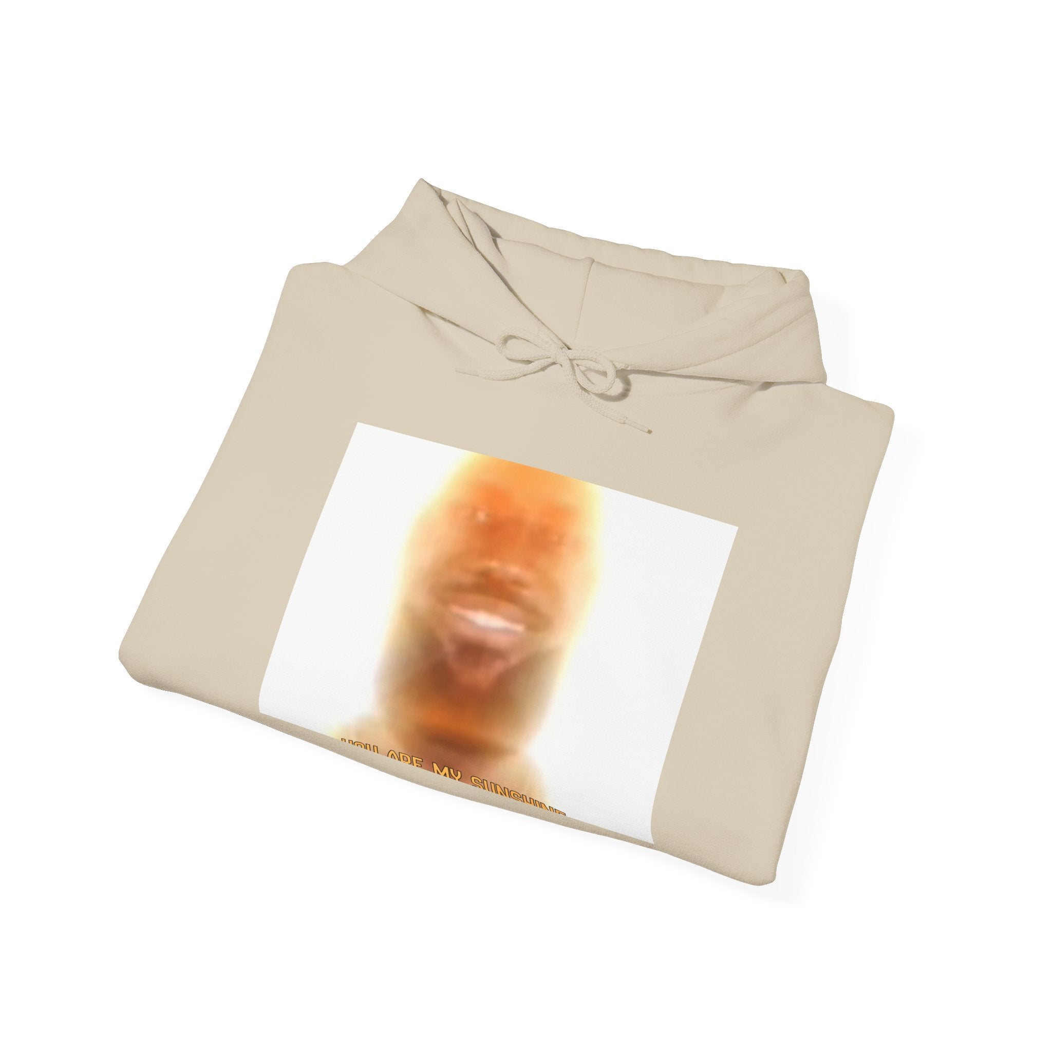 Hoodie — Ethereal Face Glow Graphic Hooded Sweatshirt