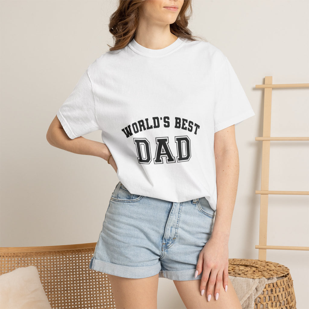 World's Best Dad T-Shirt — Classic Father's Day Gift