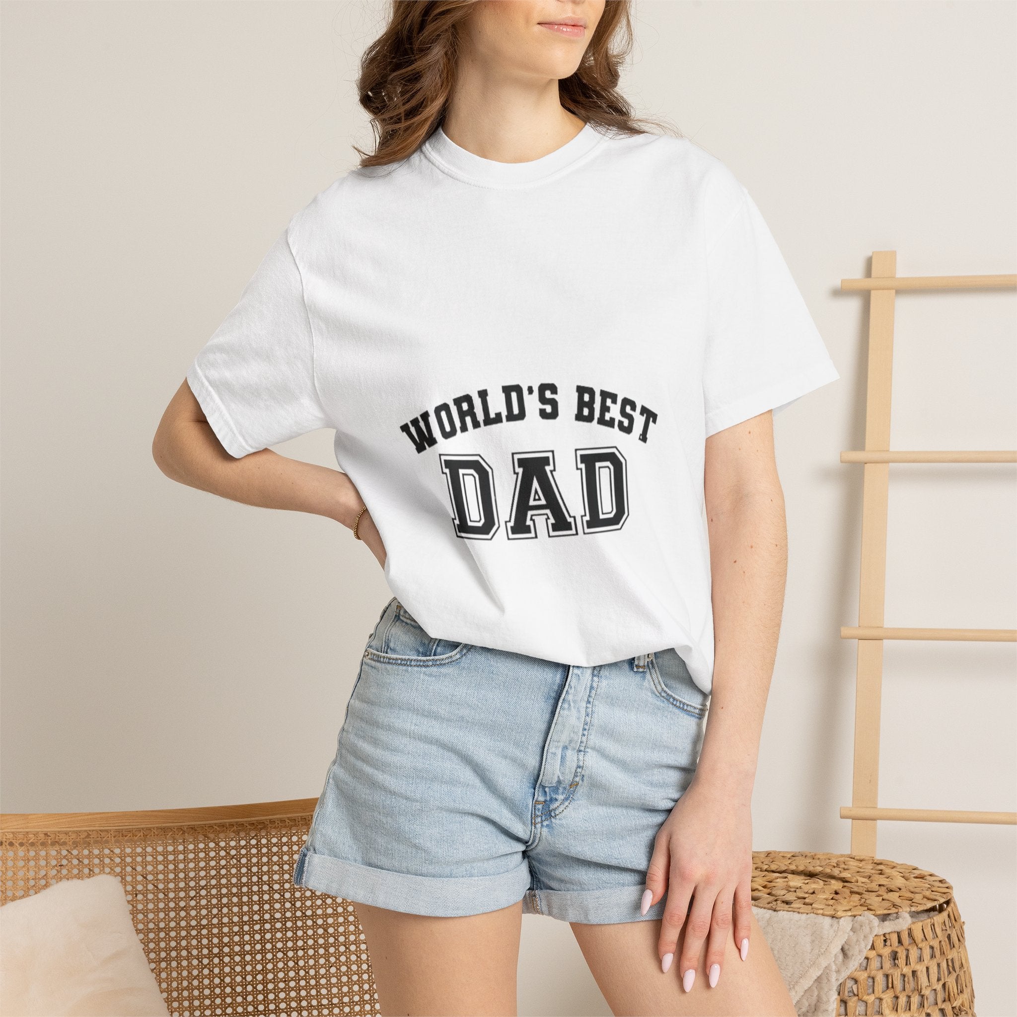 World's Best Dad T-Shirt — Classic Father's Day Gift