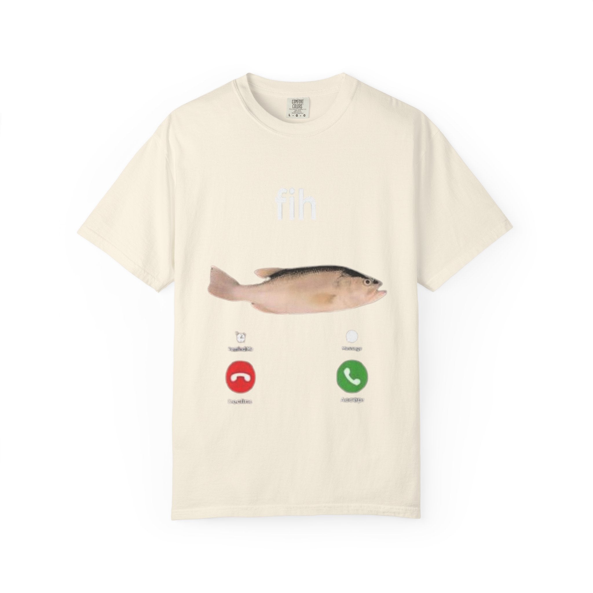 Fish Incoming T-Shirt — Funny Incoming Call Graphic Tee