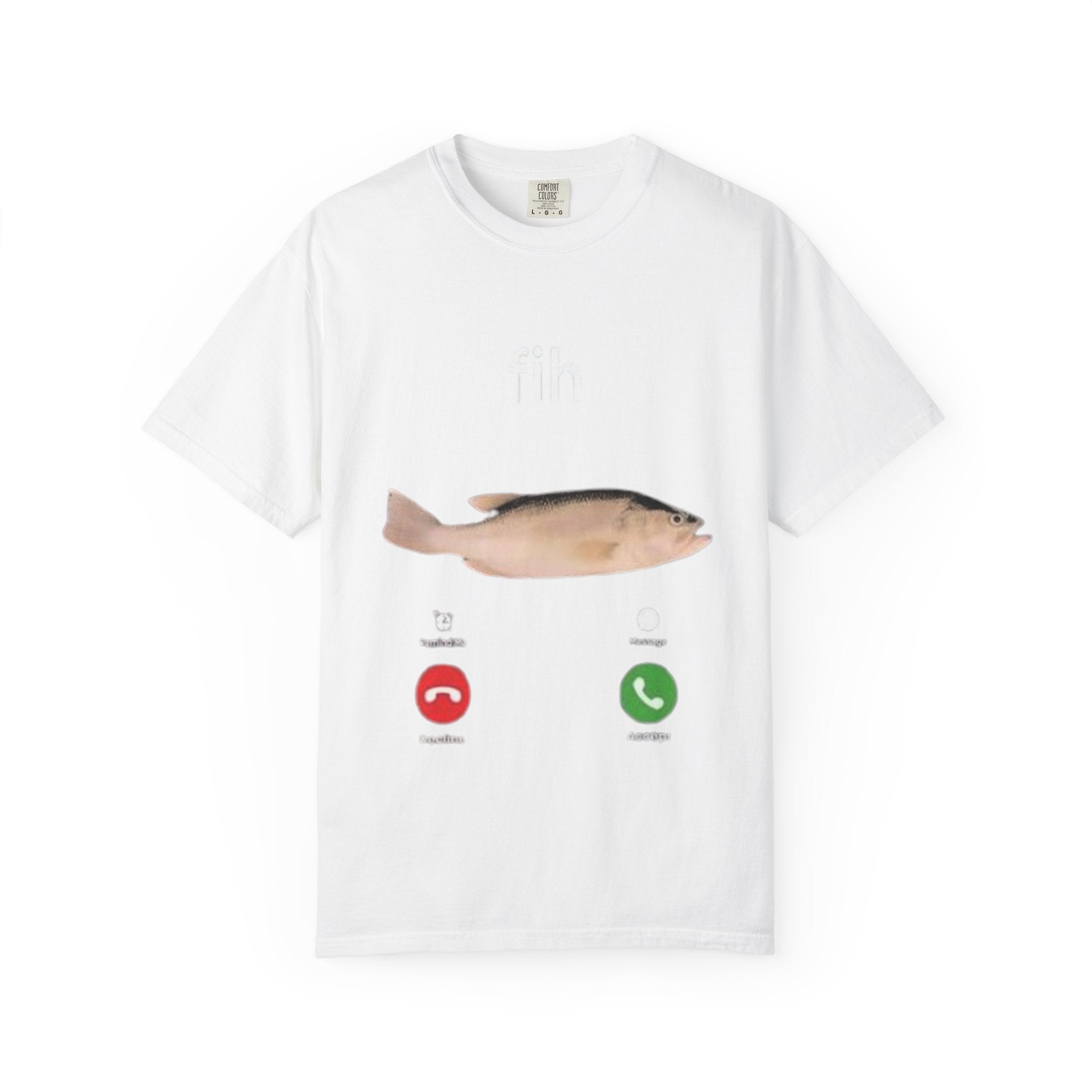 Fish Incoming T-Shirt — Funny Incoming Call Graphic Tee