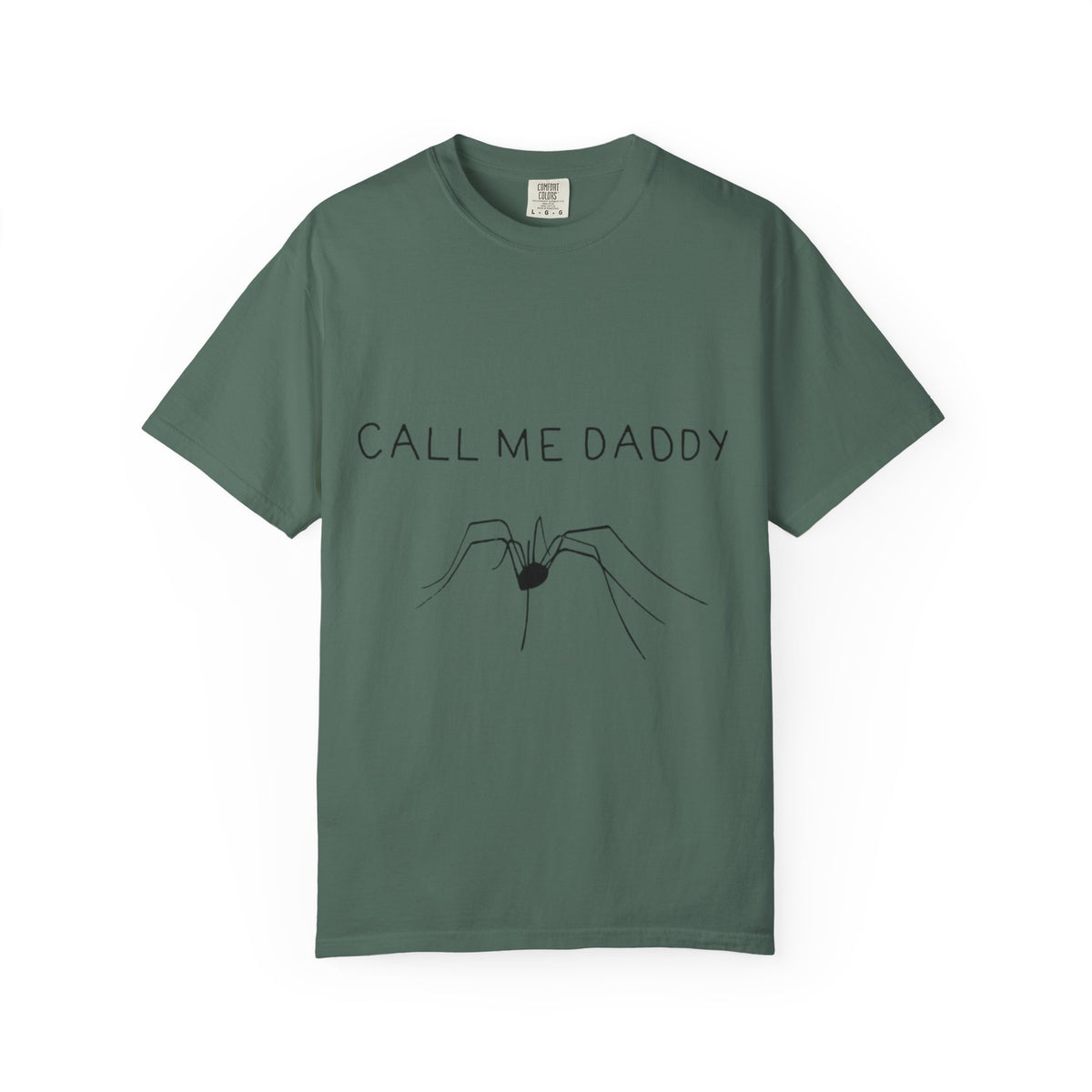 T-Shirt — "Call Me Daddy" Spider Line Art Tee