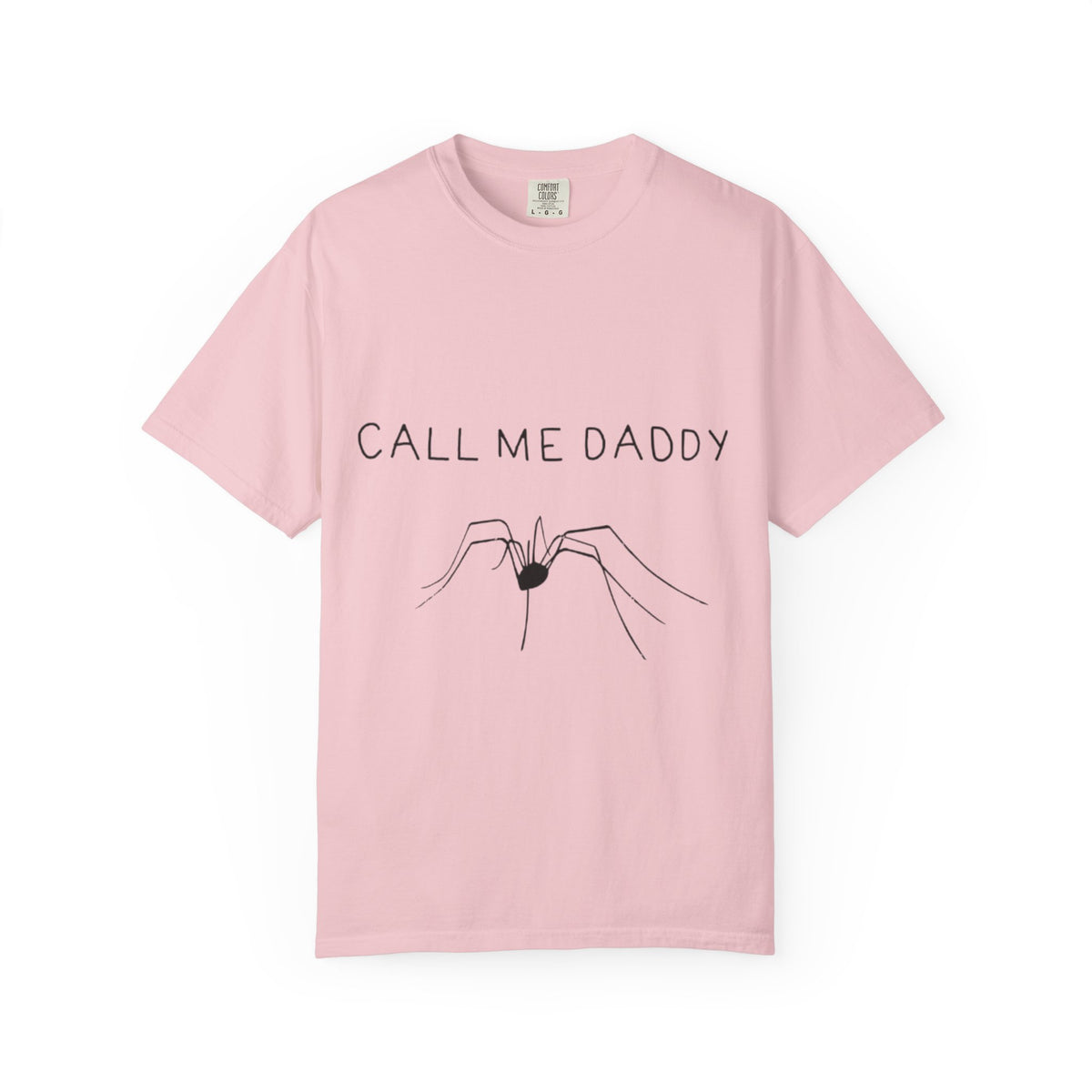 T-Shirt — "Call Me Daddy" Spider Line Art Tee