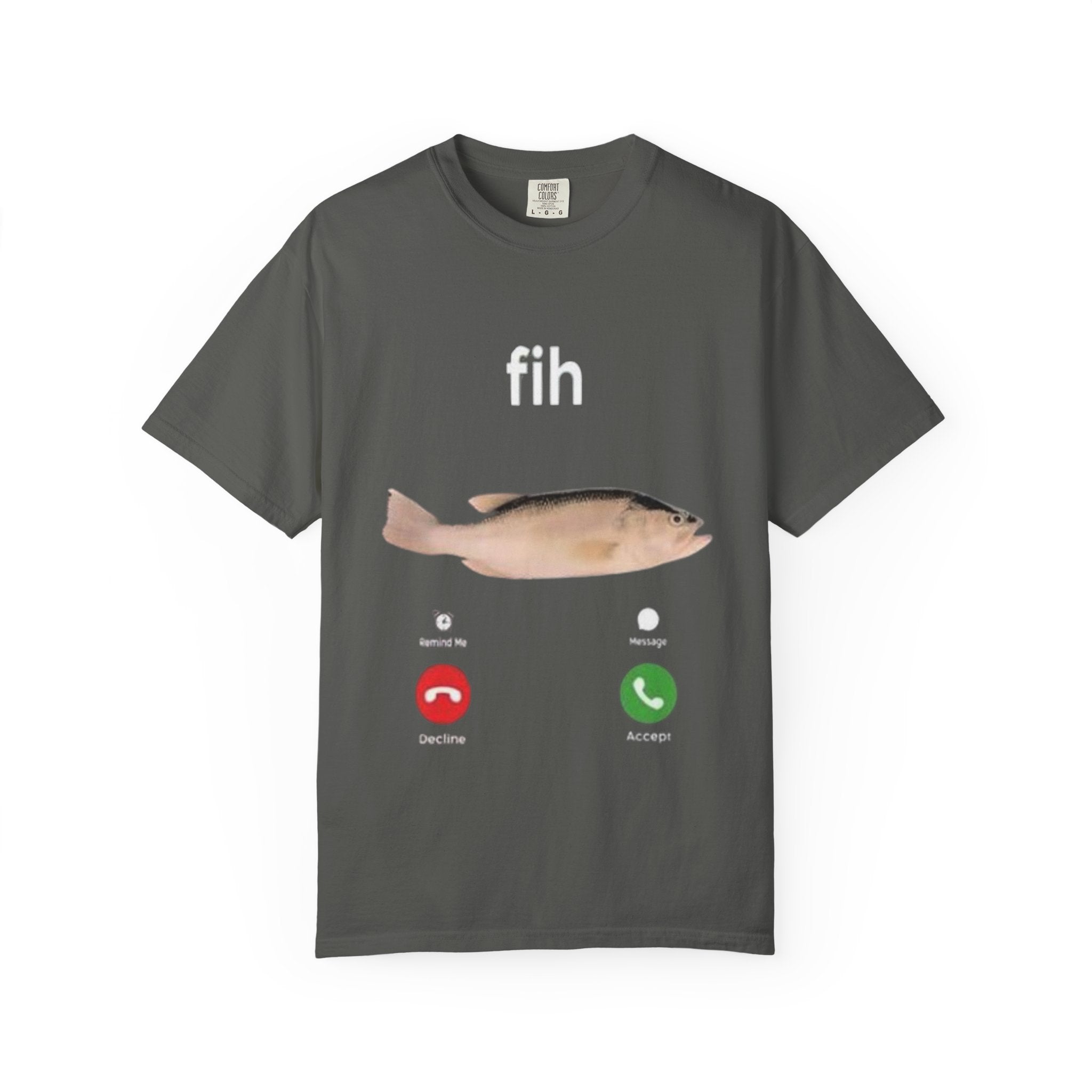 Fish Incoming T-Shirt — Funny Incoming Call Graphic Tee