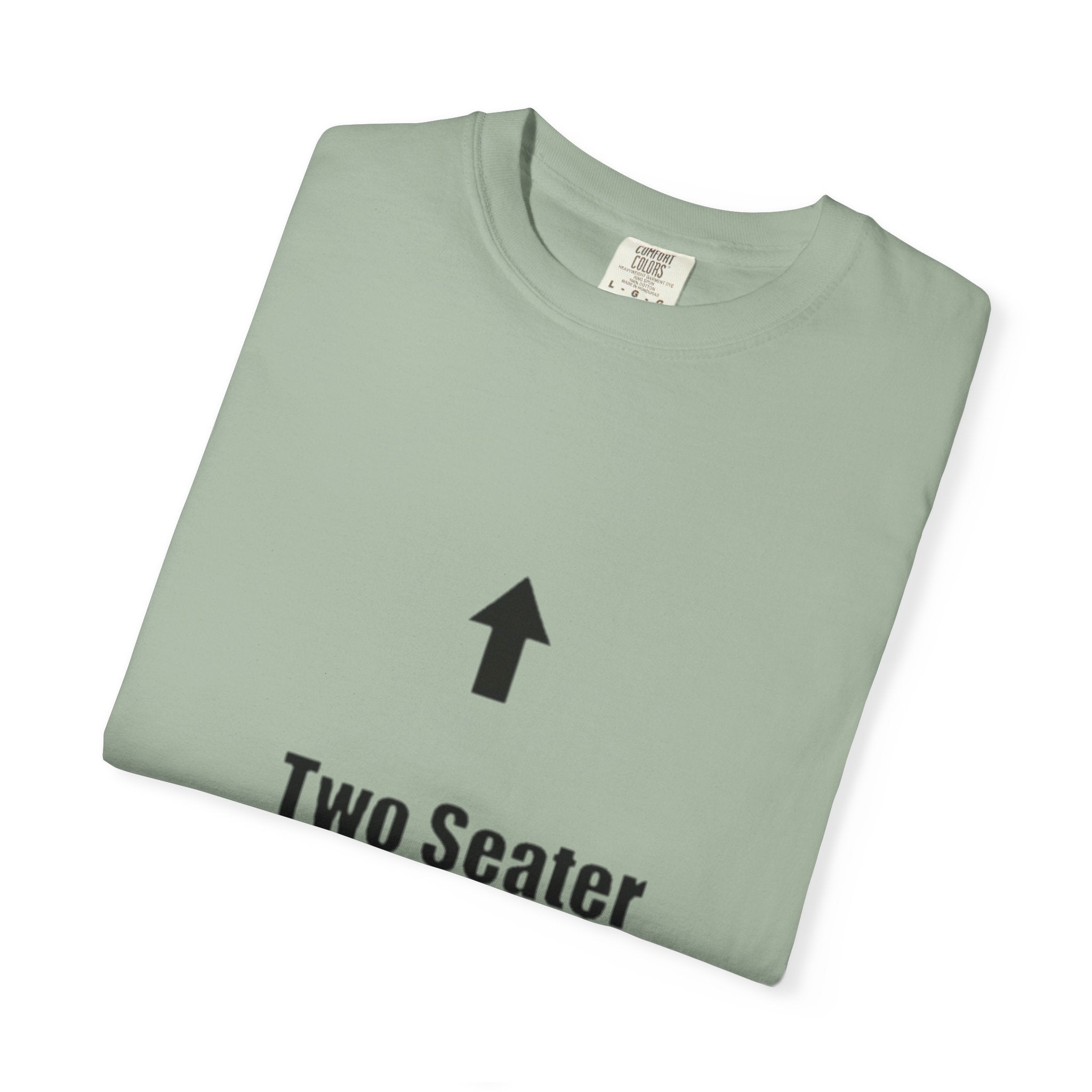 Two Seater T-Shirt — Funny Couples/Matching Tee with Up & Down Arrows