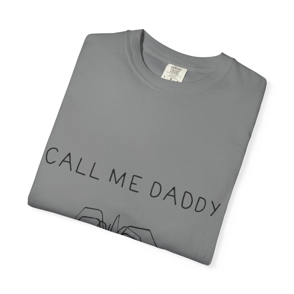 T-Shirt — "Call Me Daddy" Spider Line Art Tee