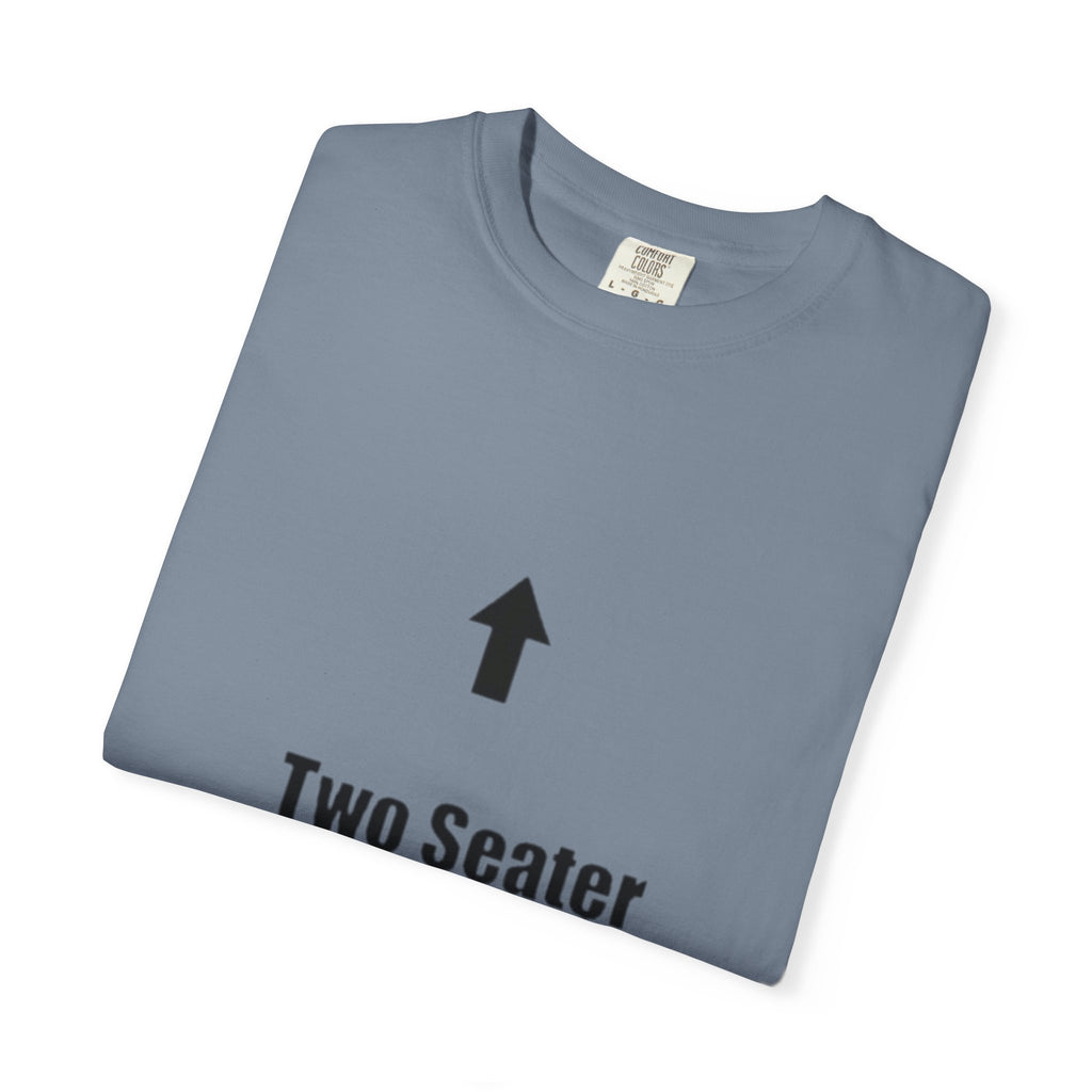 Two Seater T-Shirt — Funny Couples/Matching Tee with Up & Down Arrows