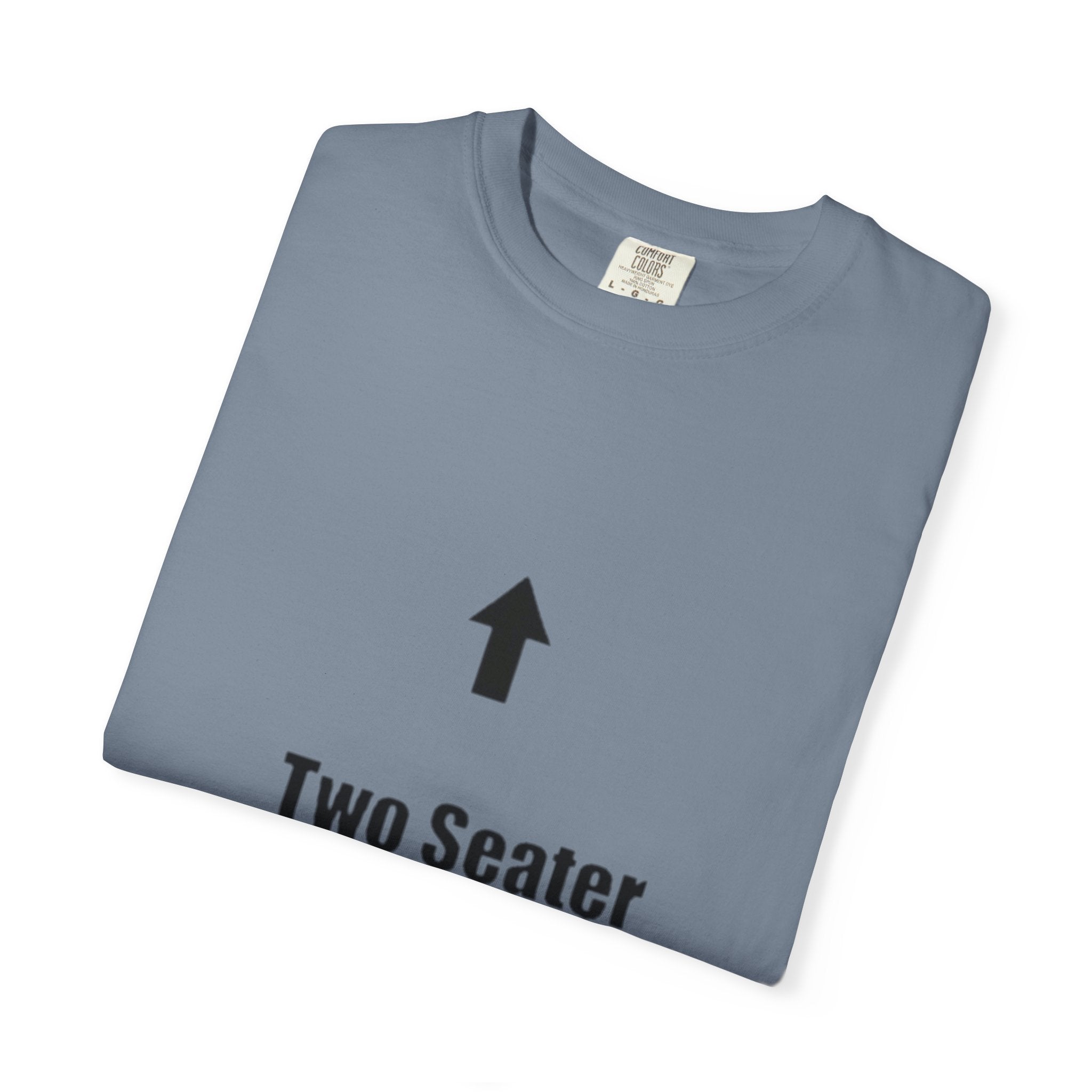 Two Seater T-Shirt — Funny Couples/Matching Tee with Up & Down Arrows