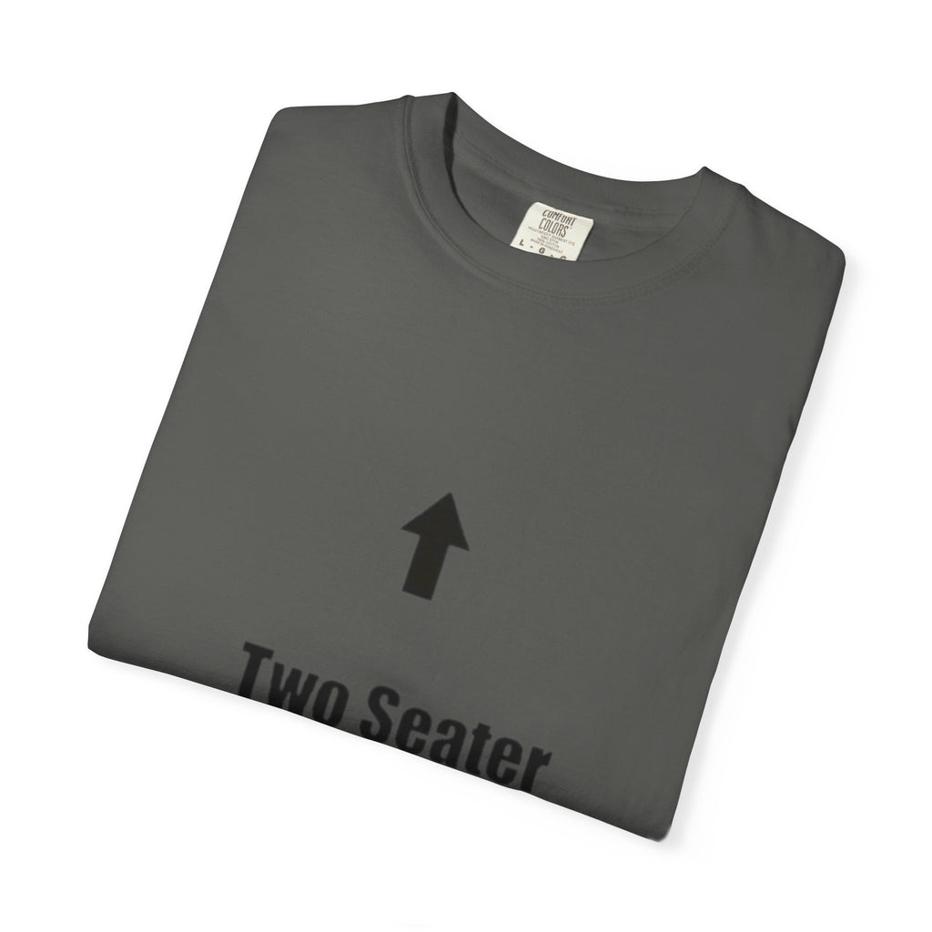Two Seater T-Shirt — Funny Couples/Matching Tee with Up & Down Arrows
