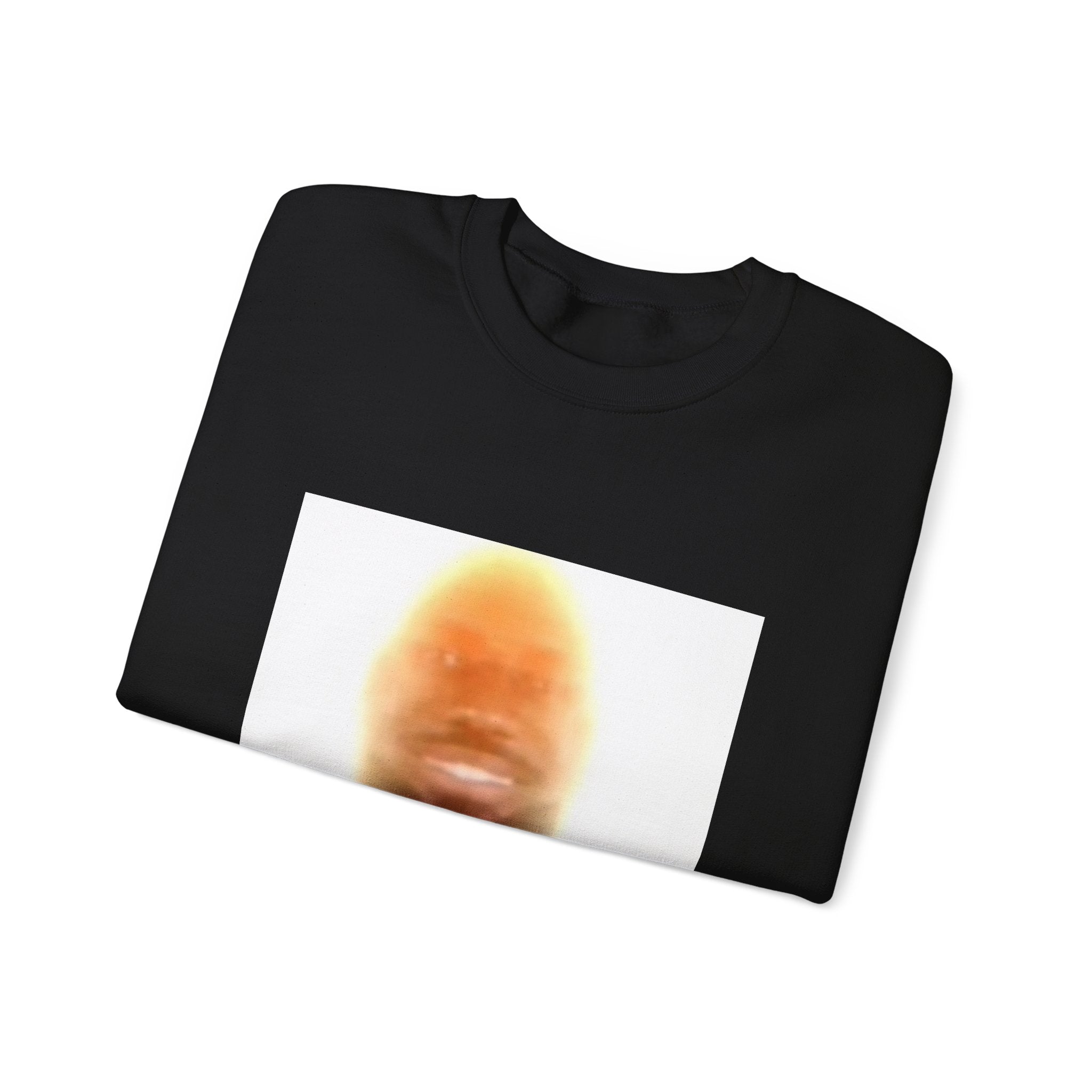 Glowing Face Crewneck Sweatshirt — 'You Are My Sunshine' Graphic