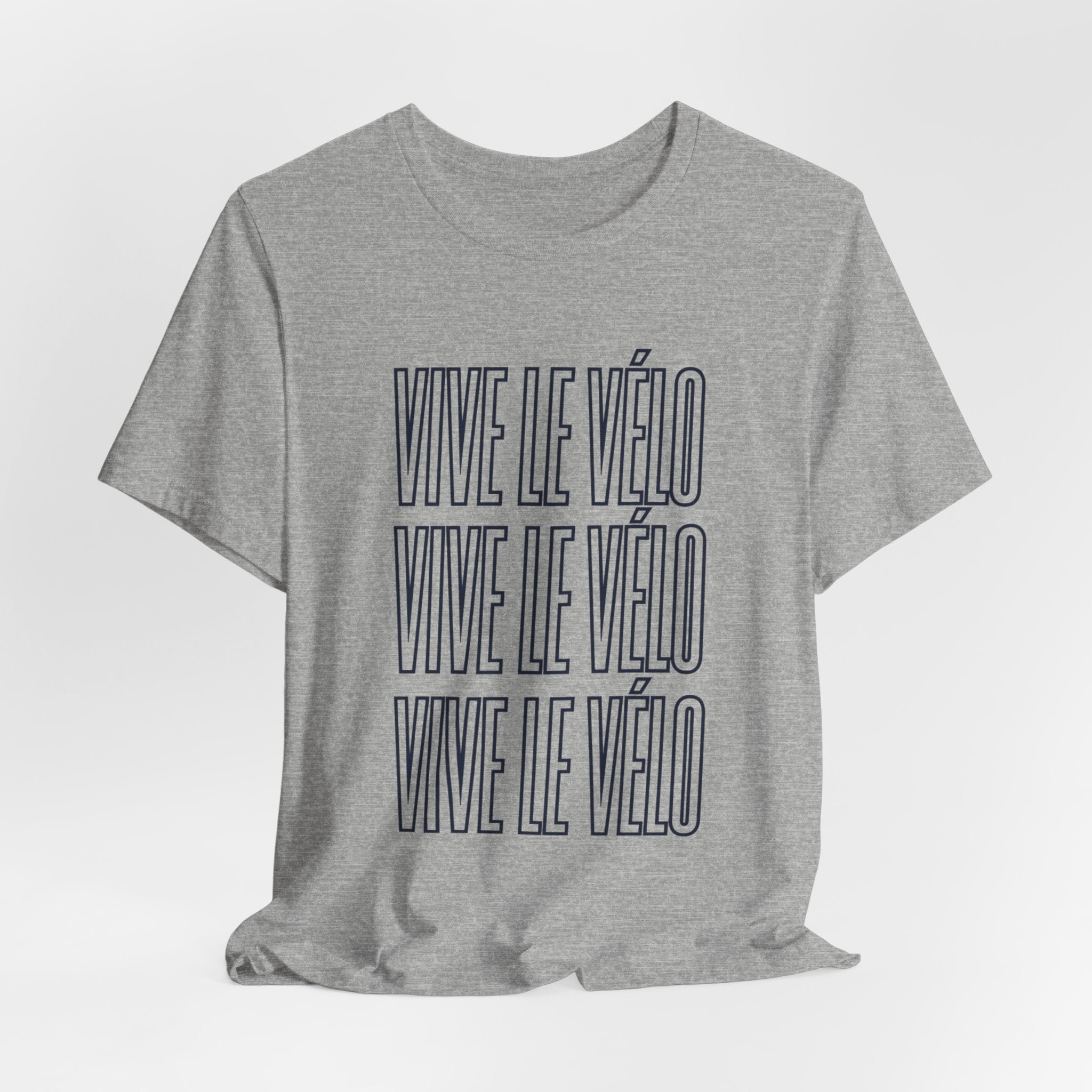 Vive Le Vélo Tee | Cycling Tour de France Lifestyle