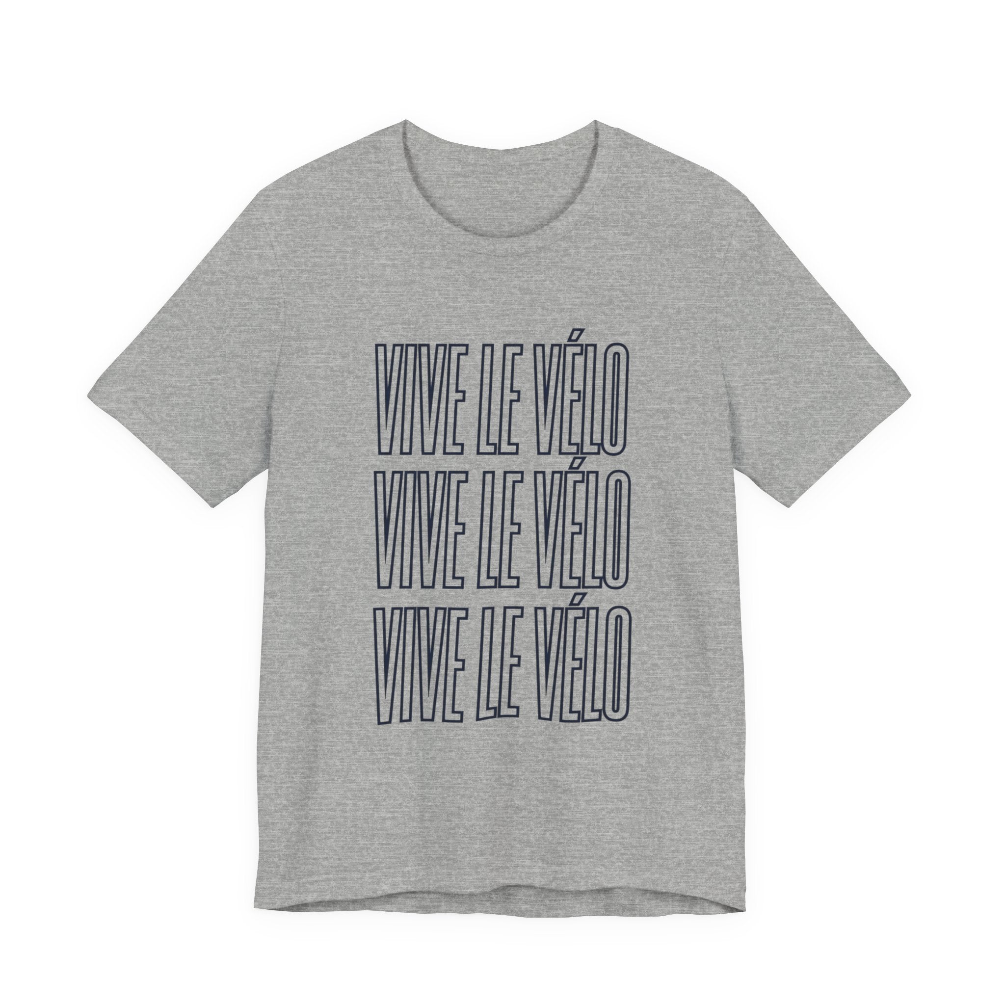 Vive Le Vélo Tee | Cycling Tour de France Lifestyle