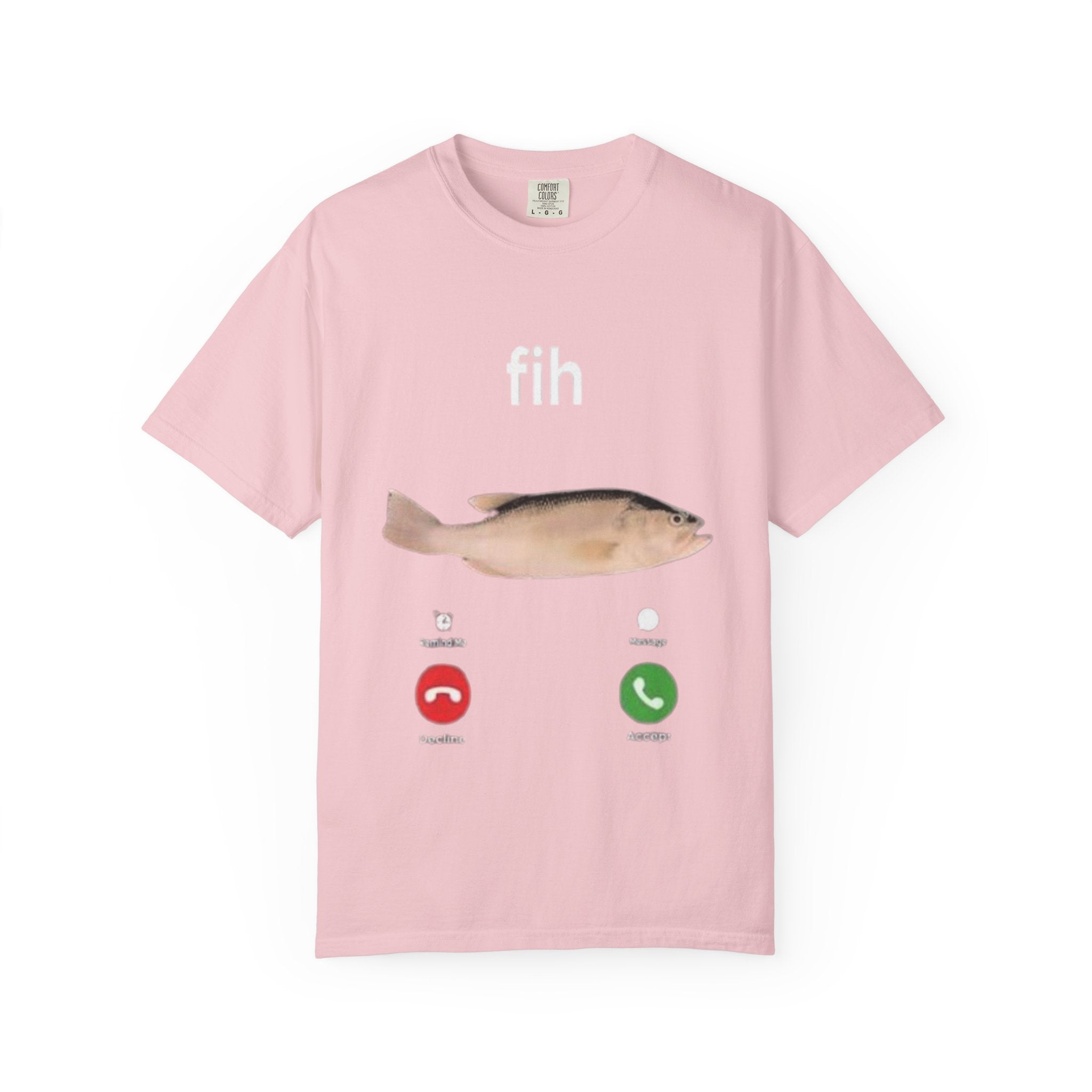 Fish Incoming T-Shirt — Funny Incoming Call Graphic Tee