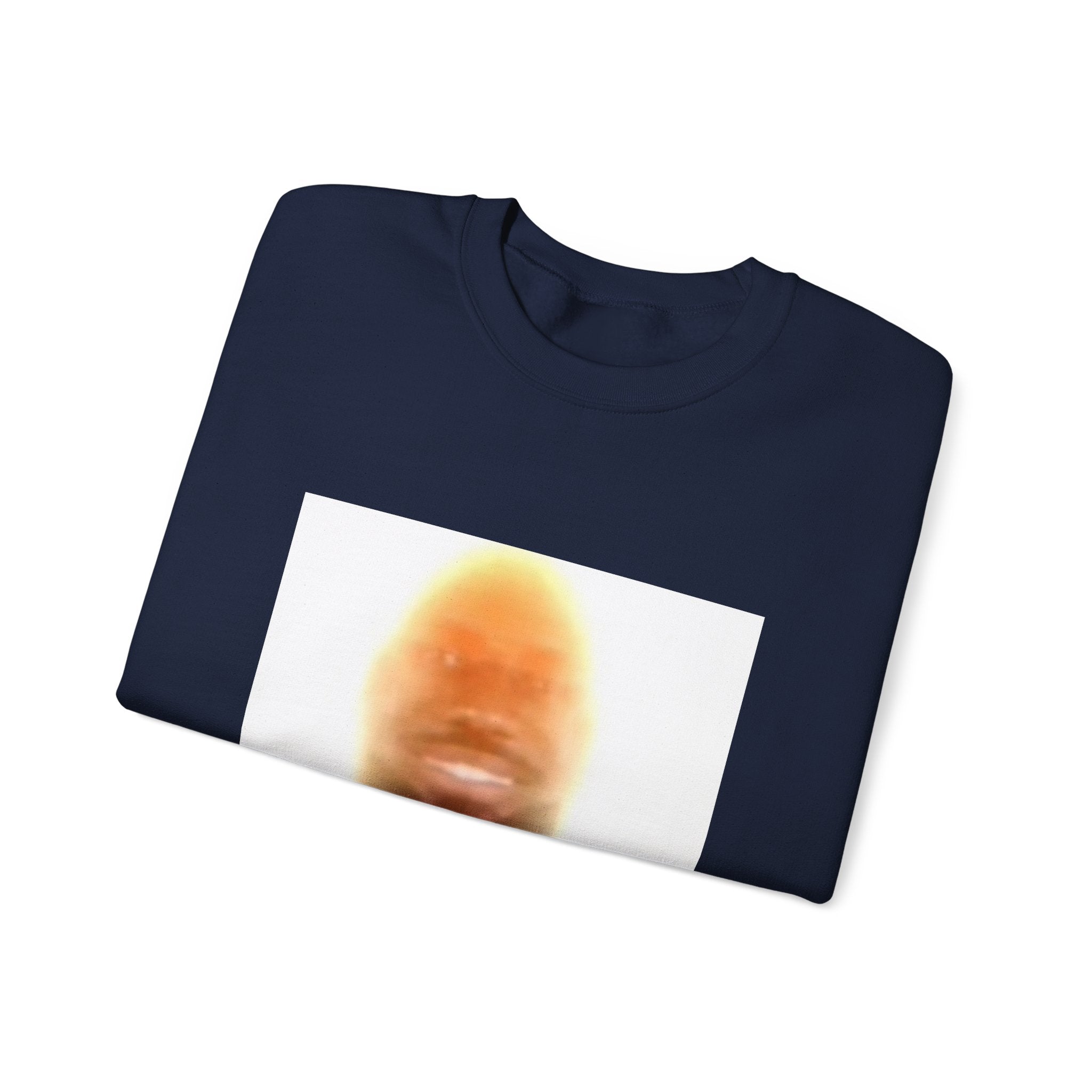 Glowing Face Crewneck Sweatshirt — 'You Are My Sunshine' Graphic