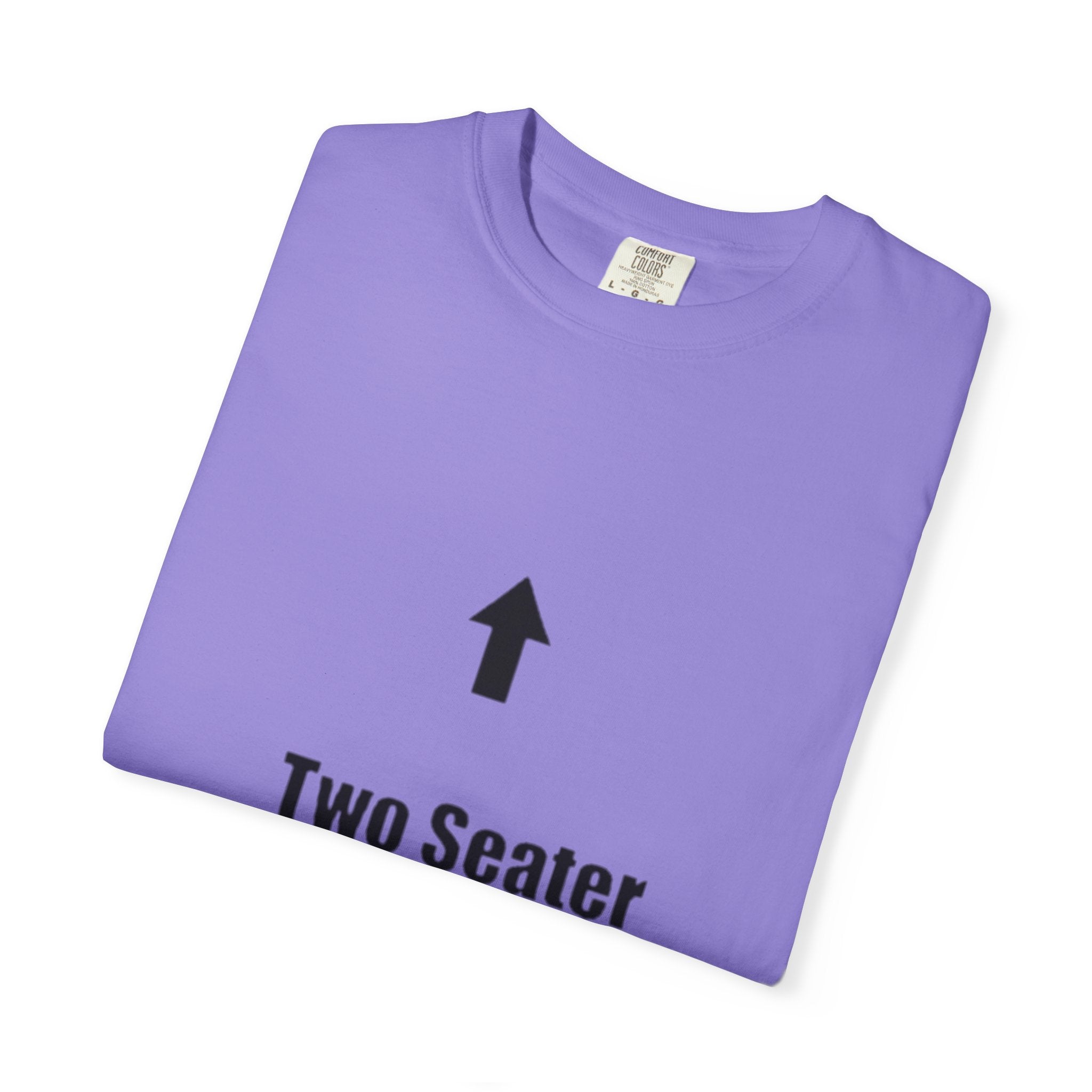 Two Seater T-Shirt — Funny Couples/Matching Tee with Up & Down Arrows