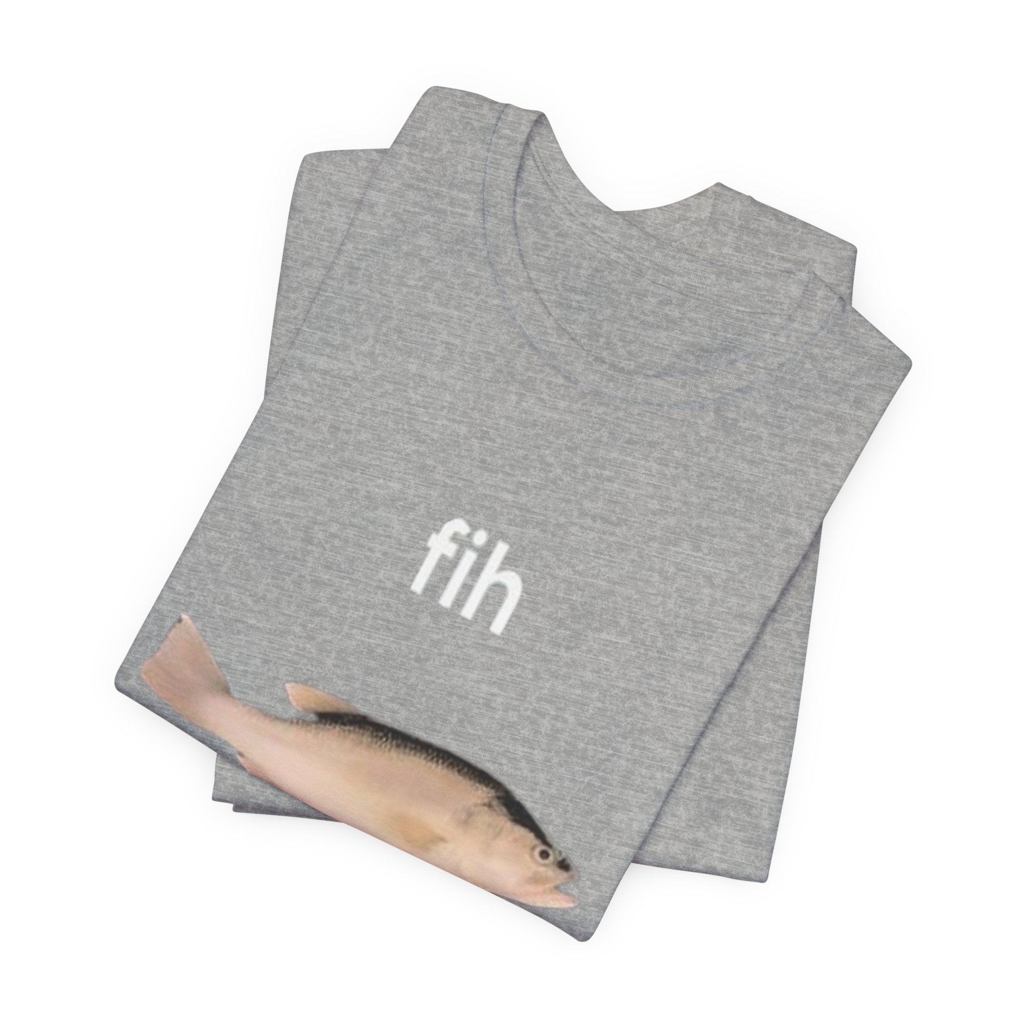 Fish Call T‑Shirt — Funny Incoming Call Design (Answer or Decline)