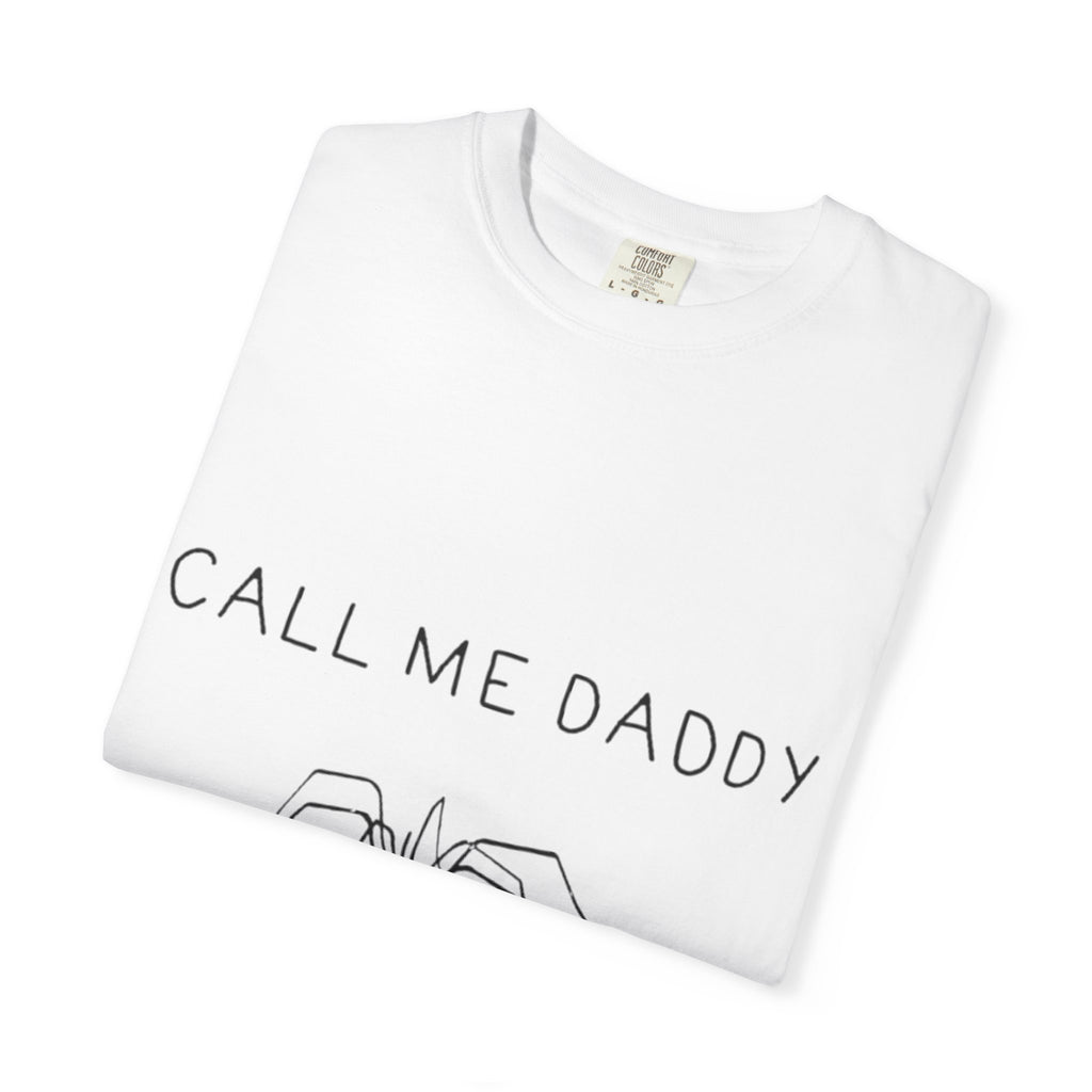 T-Shirt — "Call Me Daddy" Spider Line Art Tee
