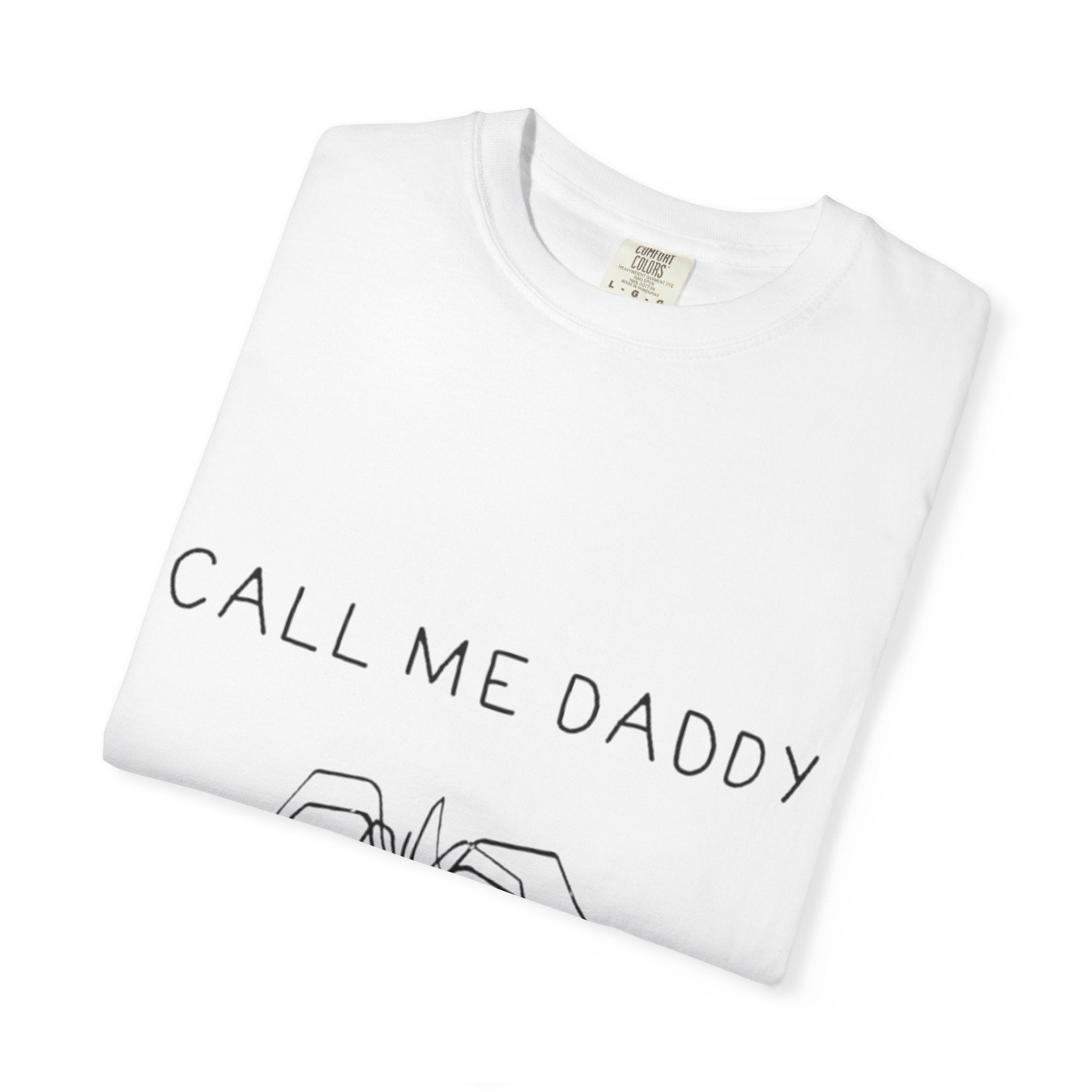 T-Shirt — "Call Me Daddy" Spider Line Art Tee