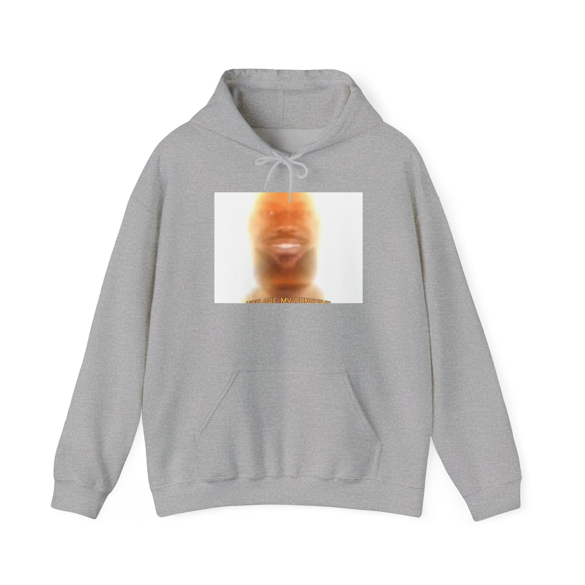 Hoodie — Ethereal Face Glow Graphic Hooded Sweatshirt