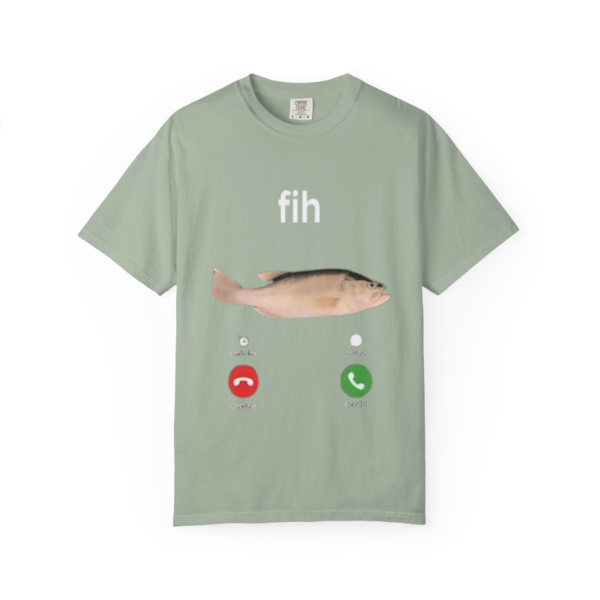 Fish Incoming T-Shirt — Funny Incoming Call Graphic Tee