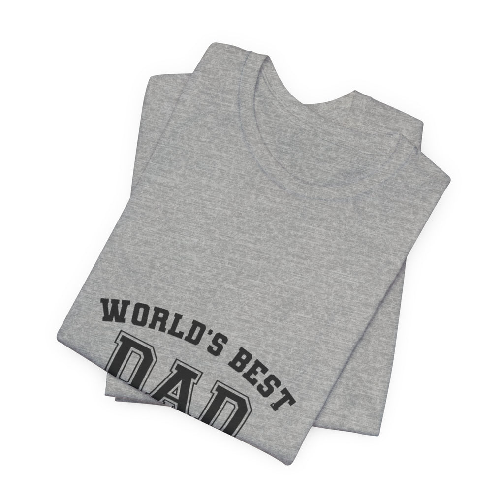 World's Best Dad T-Shirt — Classic Father's Day Tee