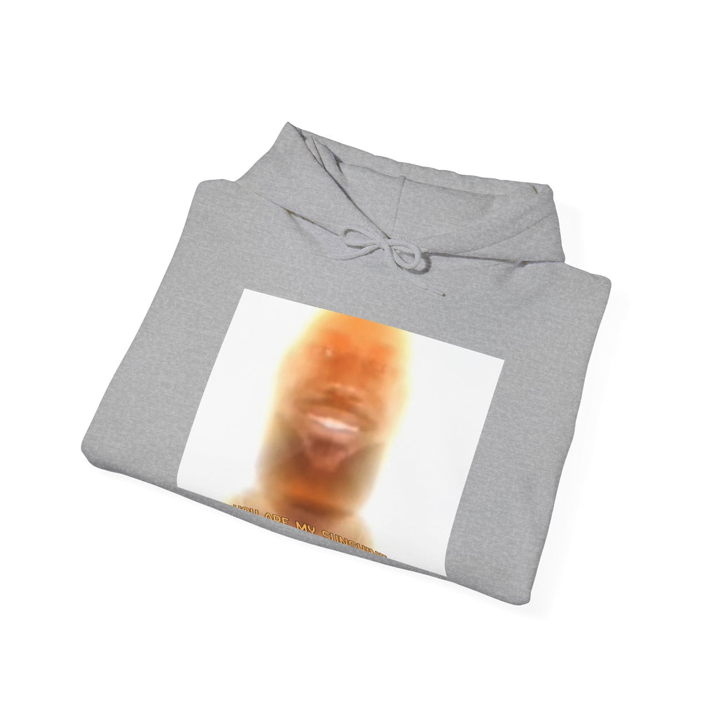 Hoodie — Ethereal Face Glow Graphic Hooded Sweatshirt